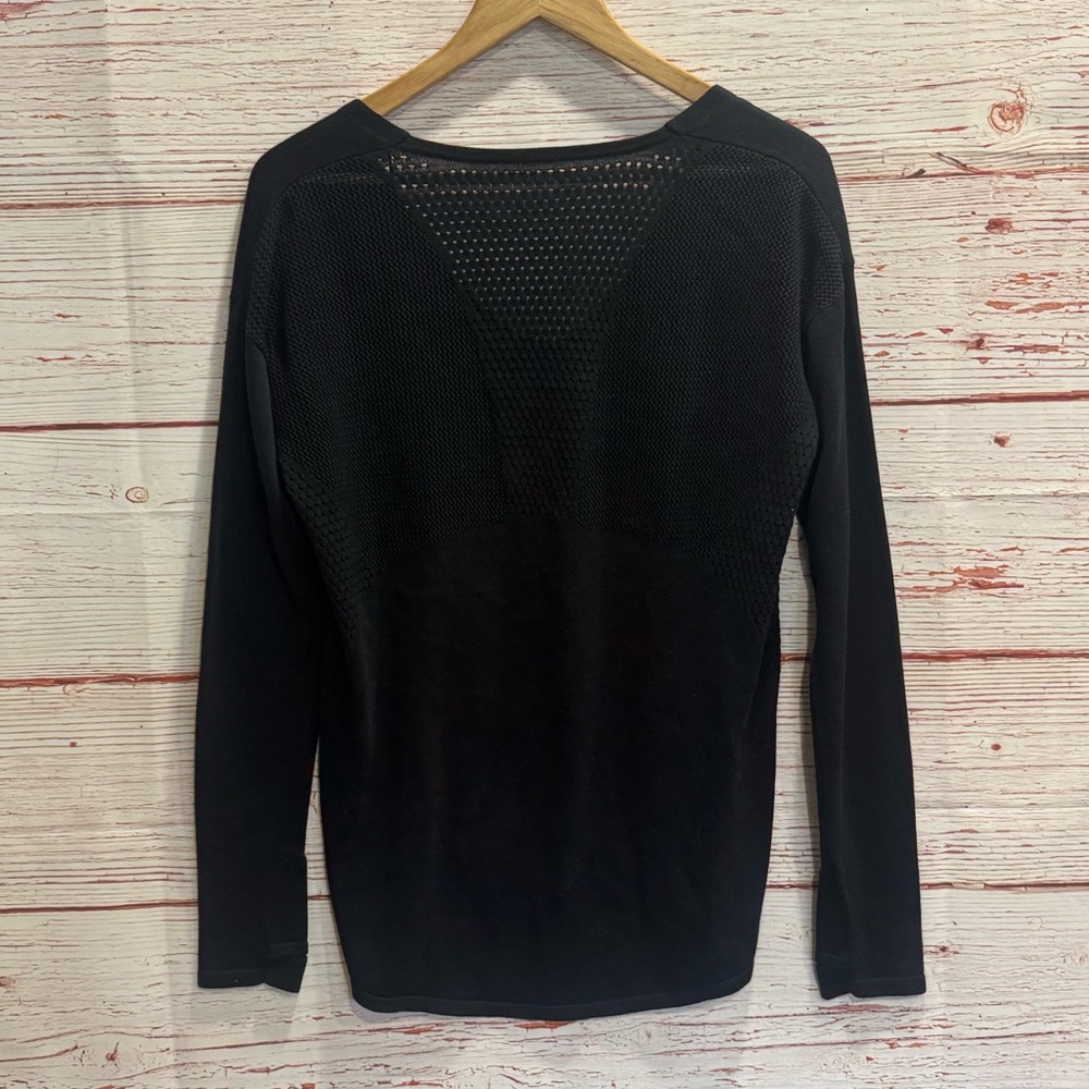 Lululemon Still Movement Sweater in Black Sz 6 - Picture 10 of 13
